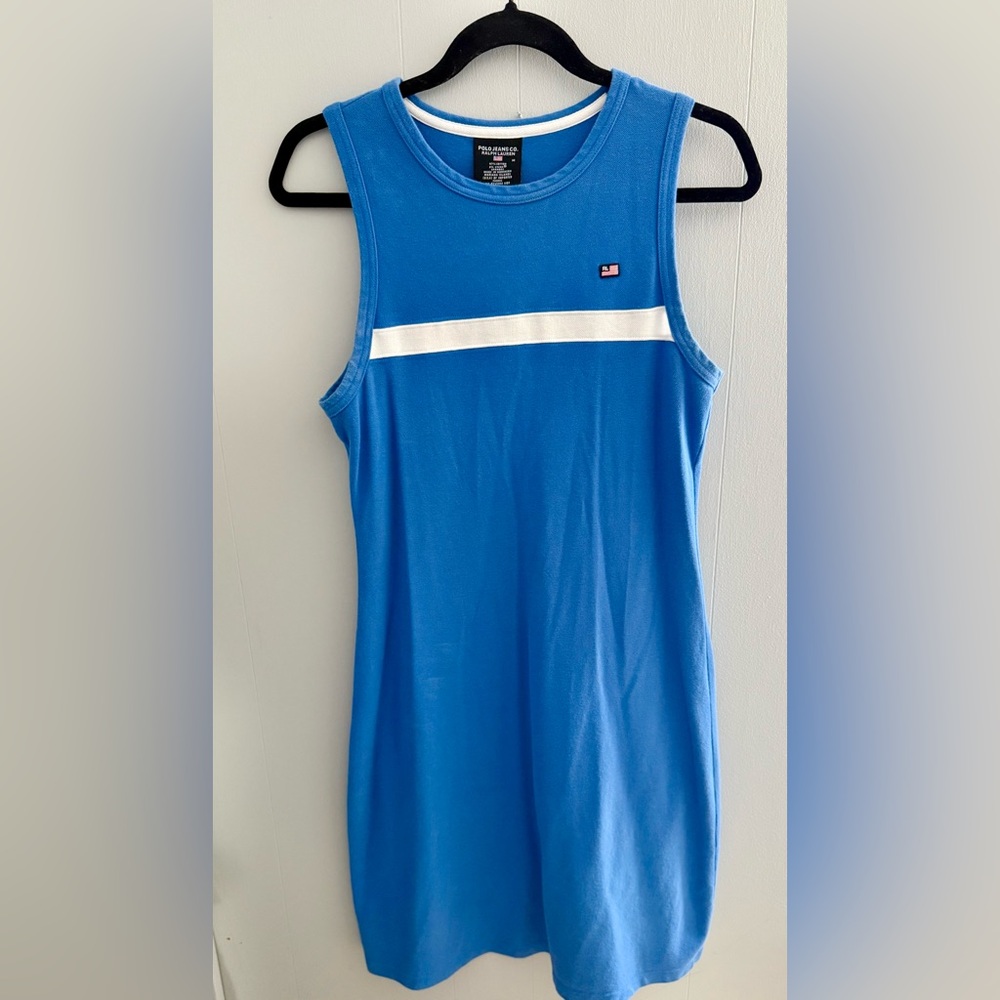 Vintage Polo Ralph Lauren blue classic dress